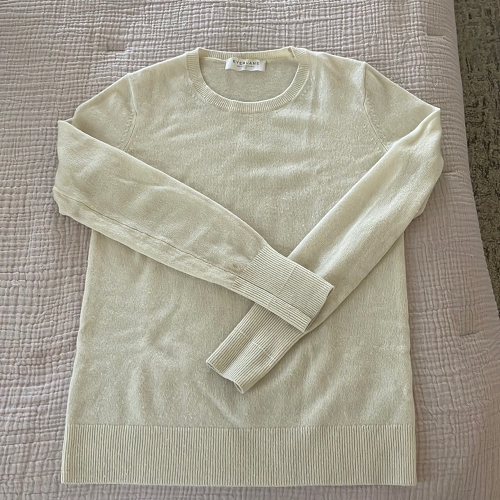 Everlane cashmere crewneck xxs